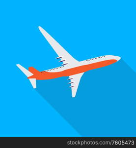 Abstract Airplane Transportation Background. Vector Illustration EPS10. Abstract Airplane Transportation Background. Vector Illustration