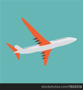 Abstract Airplane Transportation Background. Vector Illustration EPS10. Abstract Airplane Transportation Background. Vector Illustration