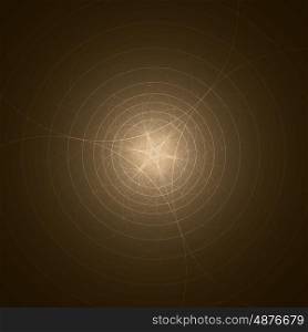 Abstract alchemical theme. Fractal art background. Sacred geometry. Mysterious relaxation pattern. Digital artwork, graphic alchemy