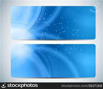 Abstract Aqua Background Card Vector Iillustration