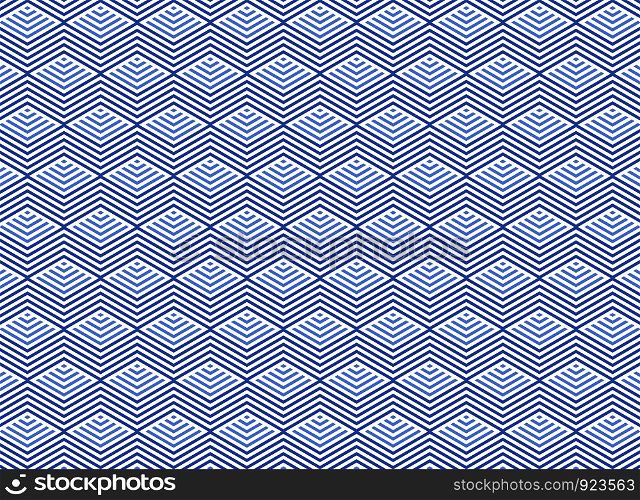 Abstract aqua marine blue water geometric triangle pattern background, vector eps10