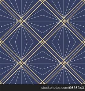 Abstract art deco geometric pattern Royalty Free Vector