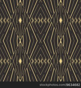 Abstract art deco seamless modern tiles pattern Vector Image