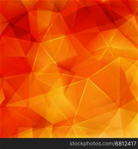 Abstract Autumn geometric shapes triangle. plus EPS10 vector file. Abstract Autumn geometric shapes. plus EPS10
