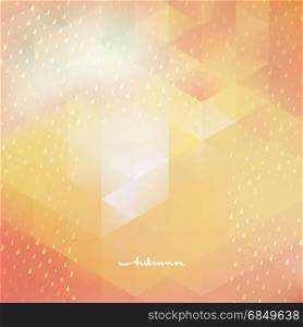 Abstract autumnbackground template. And also includes EPS 10 vector