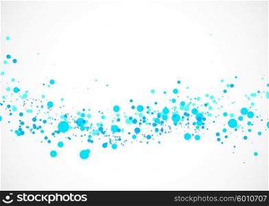 Abstract background. Abstract background with blue dots vector illustration