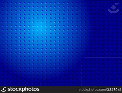 Abstract Background - Blue Abstract Metallic Perforated Texture