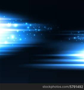 Abstract background blue blurred light. For website design. Abstract background