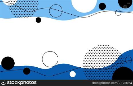 Abstract background, blue color, vector. Colorful background with colored spots, lines and circles.