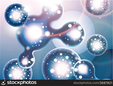abstract background blue design element vector 10 eps