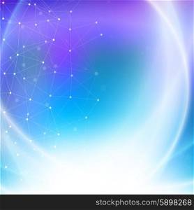 Abstract background, blue texture vector illustration, background for communication
