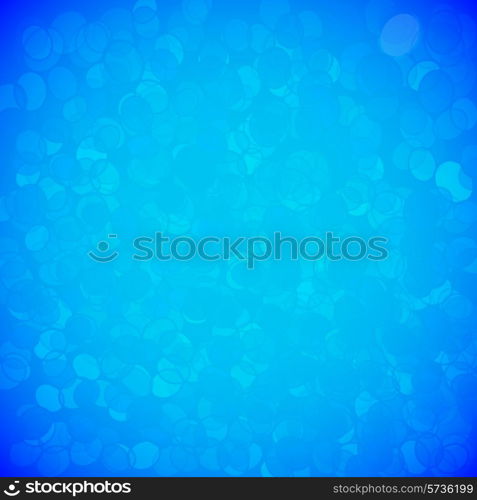 Abstract background circles blue