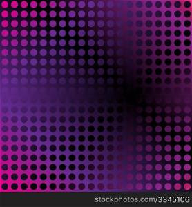Abstract Background - Circles on Violet Gradient Background