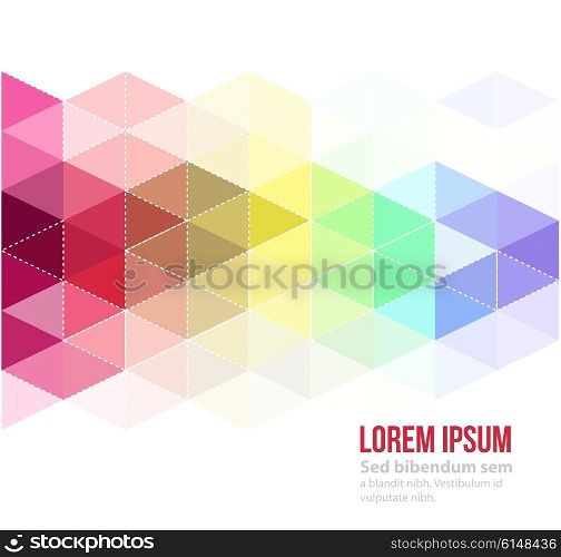 Abstract background color triangle. Vector illustration.. Abstract background color triangle. Vector illustration. EPS10