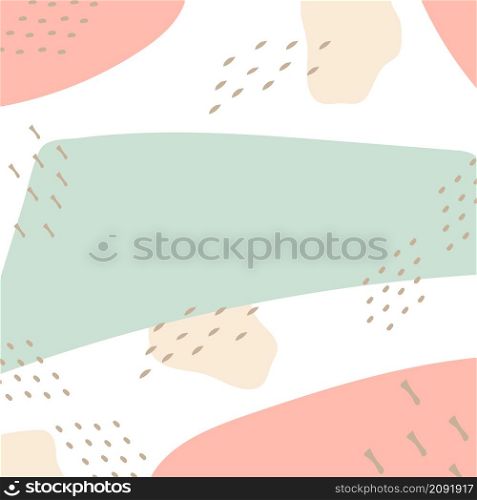 Abstract background. Copy space. Calm colored shapes and lines. Template for logo design, flyer or presentation. Vector.. Abstract background. Copy space. Vector Calm colored shapes and lines.