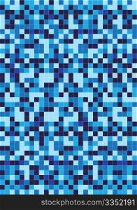 Abstract Background - Cubes in Different Shades of Blue