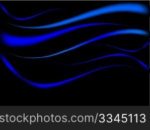 Abstract Background - Dark Blue Silky Drapery