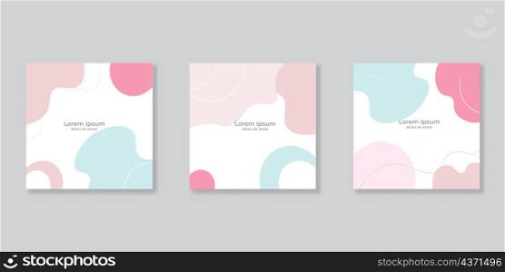 abstract background design for social media story feed post.