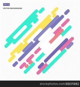 abstract background design graphic element rounded colorful vector