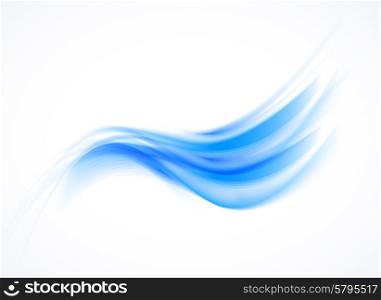 Abstract background design in blue wave style. Abstract background