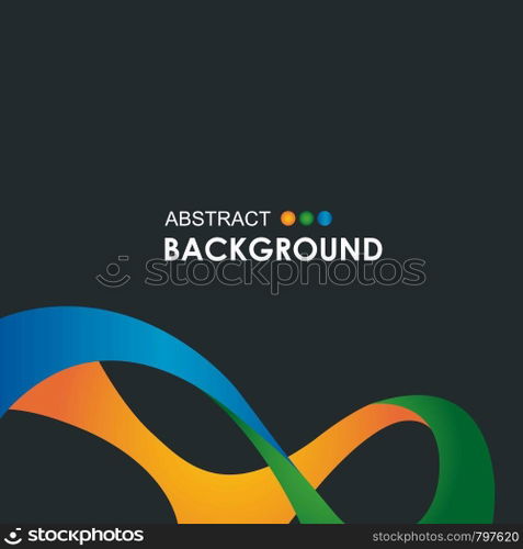 Abstract background design vector