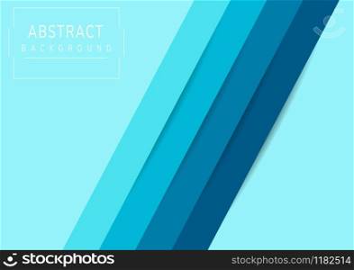 Abstract background diagonal lines blue color tone. Vector illustration