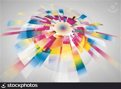Abstract Background eps10 multicolor vector design