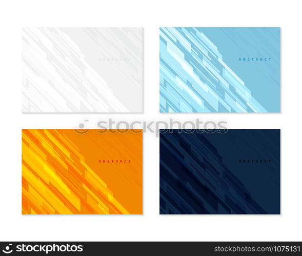 Abstract background geometric shape complex desing modern color style. vector illustration