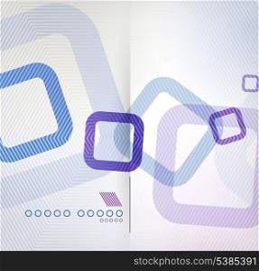 Abstract background geometric square shape