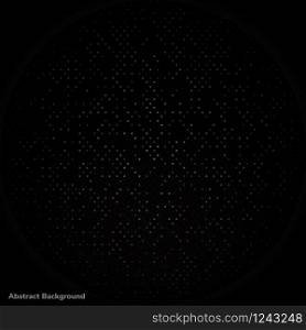 Abstract background glitter on black background halftone style. Vector illustratrion