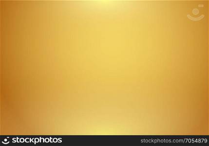 Abstract background gradient golden gold luxury. Vector illustration