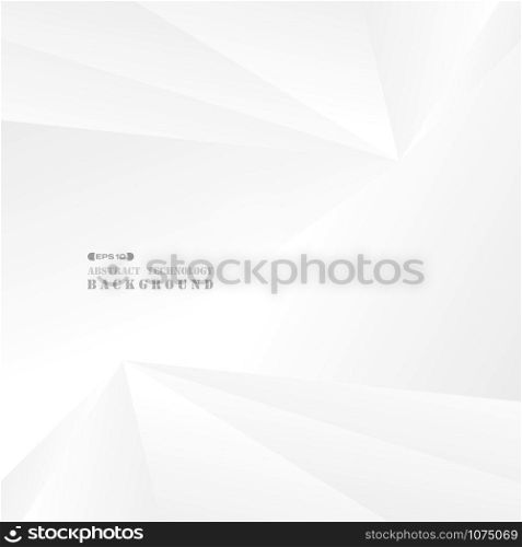 Abstract background gradient gray color geometric, vector eps10