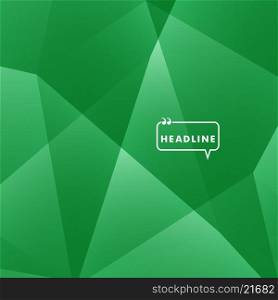 Abstract background green triangle. Abstract background green triangle.