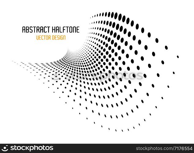 Abstract background, halftone, vector illustration and design.