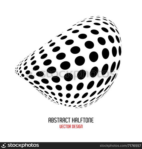 Abstract background, halftone, vector illustration and design.