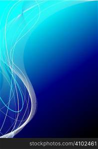 Abstract background in different shades of blue with copy space