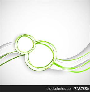 Abstract background in green and grey color