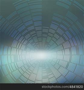 Abstract background in minimalist style made from circles. Business concept for cover decoration of brochure, flyer or report