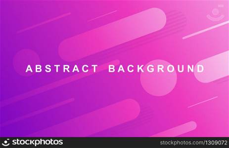 Abstract background in purple. Geometric background with gradient colors. Dynamic shapes composition. Vector EPS 10