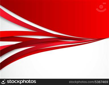 Abstract background in red color