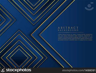 Abstract background luxury design square shape style overlap layer. vector illustration.