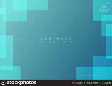 Abstract background modern glass transparent design square line style. vector illustration