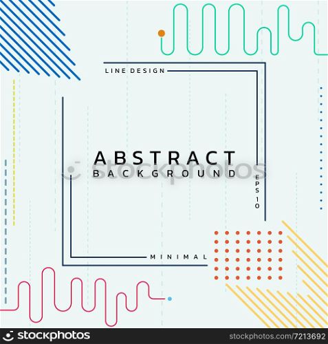 Abstract background modern line style minimal design clean halftone. vector illustration