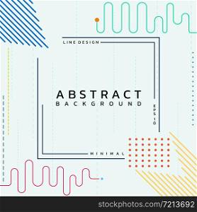 Abstract background modern line style minimal design clean halftone. vector illustration