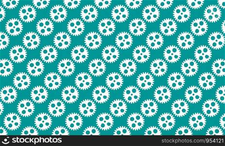 Abstract background of Cogs and gears on blue sky background. design vector illustration.