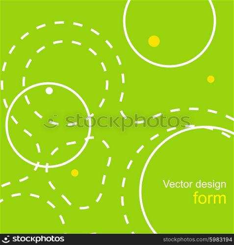 Abstract background of dotted lines and balls. Abstract background of dotted lines and balls.