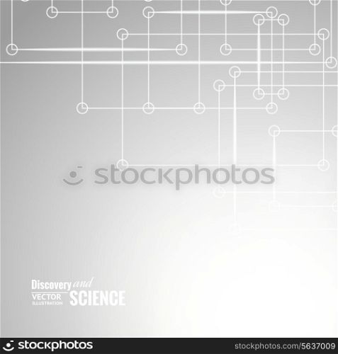 Abstract background of lines and sparks, Vector illustartion.