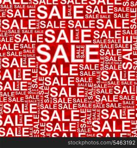 Abstract background of sales. A vector illustration