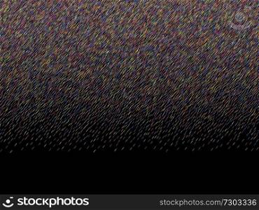 Abstract background, optical illusion of gradient effect. Stipple effect. Rhythmic colorful noise particles. Grain texture. grain texture, vector abstract illustration