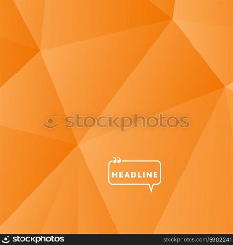 Abstract background orange triangle. Abstract background orange triangle.
